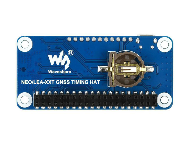 NEO-M8T GNSS TIMING HAT for Raspberry Pi, Single-Satellite Timing, Concurrent Reception of GPS, Beidou, Galileo, GLONA