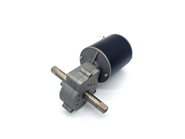 For GBX25-76 Worm Reducer Steel Tube Motor Walking Bike Spinning Bicycle Decelerator Motor DC Micro