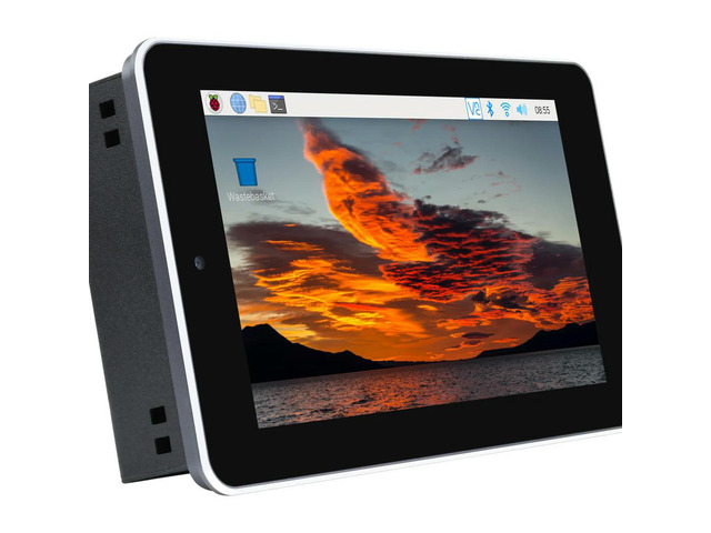 7inch Touch Screen All-In-One Kit Designed for Raspberry Pi CM4 5MP Camera Aluminum Case