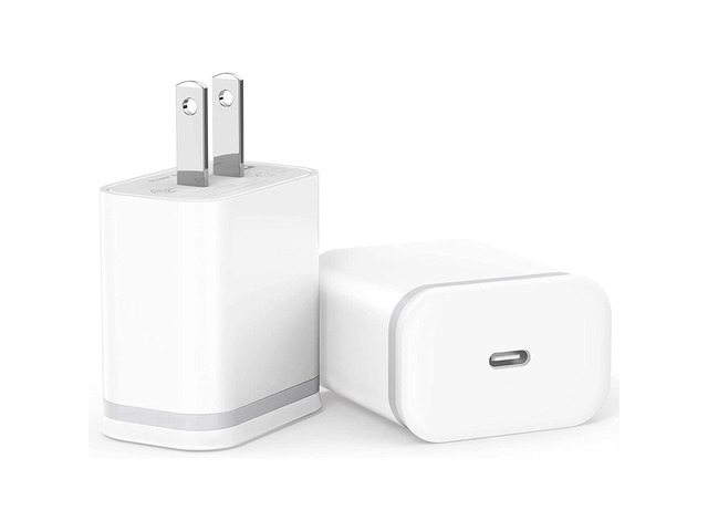 20W USB C Fast Charger Block, Type-C Wall Charger Plug Portable Power Adapter Compatible with iPhone 17 16 15 14 13 12 11 Pro Max XS XR SE 8 7 6,...