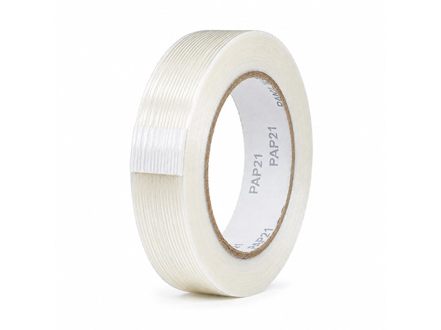 GGR Supplies FIL-795 Fiberglass Reinforced Filament Strapping Tape Heavy Duty Packing & Shipping Tape, Mono Directional, 1 in x 60 yds (5.5 Mil)
