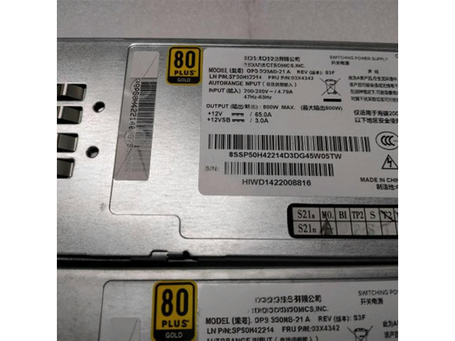 1Pcs for DPS-800AB-21A 800w redundant power supply rd640 server power supply