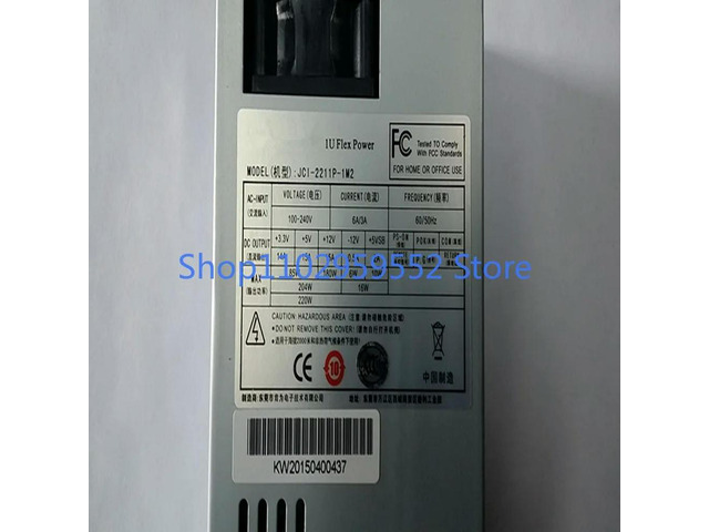 1pcs PSU For 1U 220W Switching Power Supply JCI-2211P-1M2 Kit