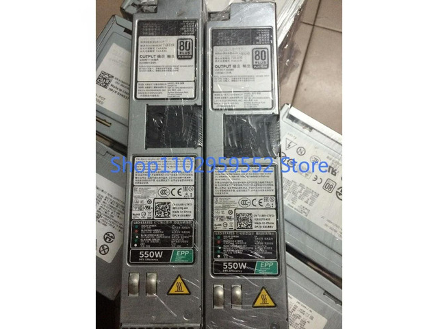 1Pcs for R430 550W server power supply D550E-S1 dps-550ab x185v