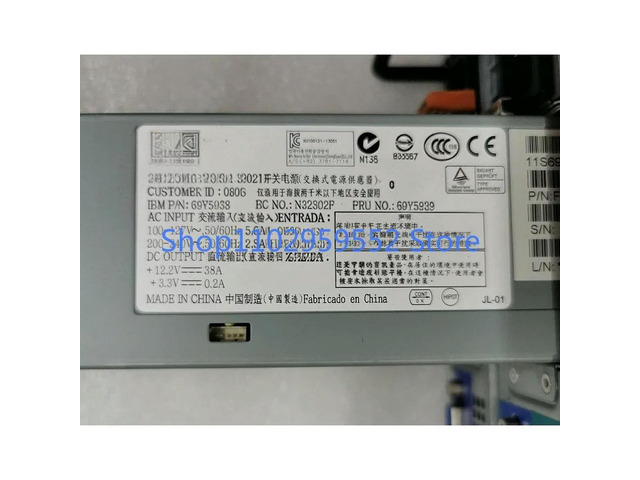 1Pcs for X3250M4 X3250M5 X3530M4 460W power supply 69Y5906 69Y5907 69Y5939