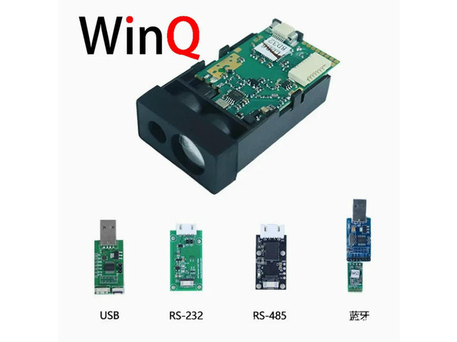 50 meter laser rangefinder wire measurement Modbus RTU RS485 laser rangefinder sensor application