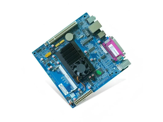 Industrial D525 Mainboard, ATX Power, 2x COM, Industrial IPC Board, Linux Support for Industrial Automation