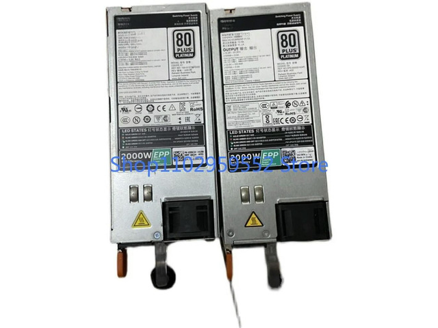 1Pcs for T640 T630 R930 2000W server power supply J5WMG 39K3H