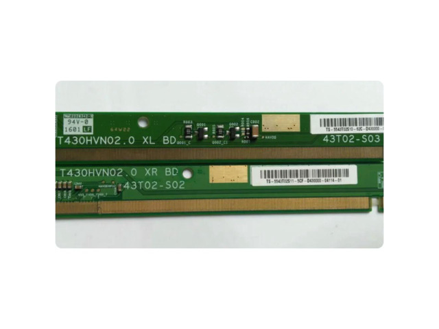 LCD TV Side Board 43T02-S03 43T02-S02 Fit T430HVN02.0 XL BD XR BD Screen Replacement Parts
