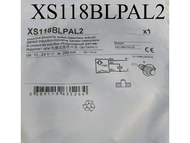 1PCS XS118BLPAL2 proximity switch sufficient stock hot sale Fast delivery