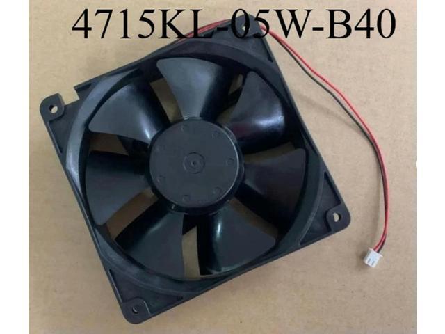 4715KL-05W-B40 P14 P0B DC 24V 0.46A 120x120x38mm 2-Wire Server Cooling Fan Fast Delivery