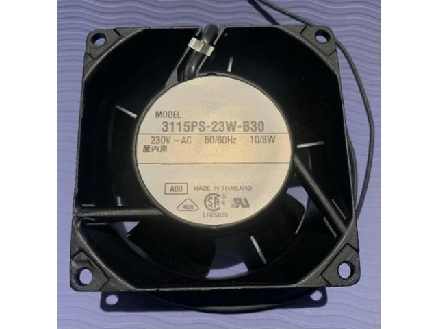 1PCS 3115PS-23W-B30 AC 230V 10/8W 50/60Hz 80 * 80 * 38mm Axial Cooling Fan Expedited shipping