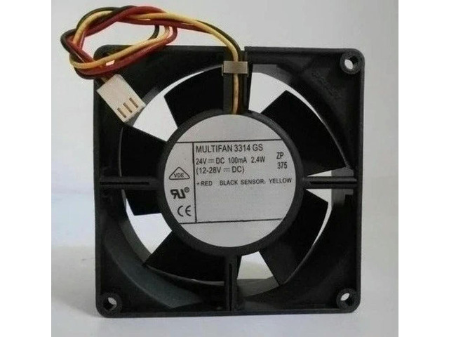 1PC MULTIFAN 3314GS Cooling for Fan 24V 2.4W 100mA 92*92*32mm 3Pin Expedited shipping