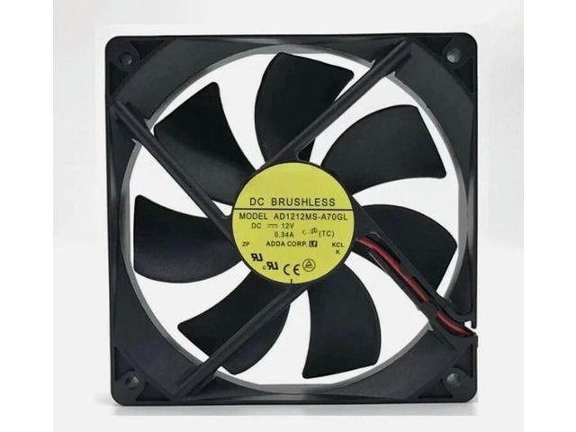 AD1212MS-A70GL DC 12V 0.34A 2pin Chassis Cooling Fan Fast delivery
