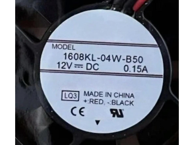 1608KL-04W-B50 Y10 DC 24V 0.13A 40x40x20mm 2-Wire Cooling Fan Fast delivery