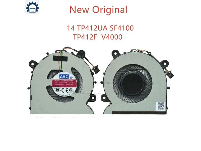 Laptop Cooling fans For VivoBook 14 TP412UA SF4100 TP412F Edu V4000 Fans