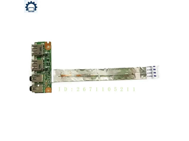 For K53 K53SV A53S X53S K53S K53SD P53S P53Sj K53E X53E A53E Laptop Audio USB Board With Cable