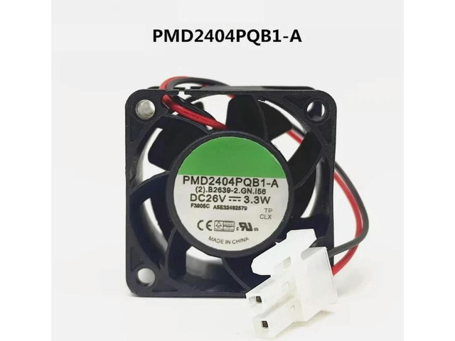 PMD2404PQB1-A 26V 3.3W 4cm 40*40*28 inverter axial fan 2-wire with plug Expedited shipping