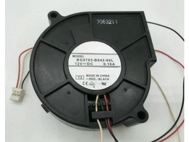 BG0703-B042-00L BG0703 B042 00L 12V 0.16A 3Pin Cooling Fan Fast Delivery