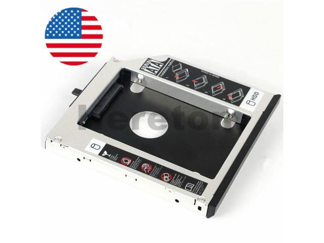 SATA to SATA 12.7mm 2nd Hard Drive SSD Adapter Optibay For Thinkpad T420 T520 W520 W510 T510 DVD CD-ROM Optical Bay
