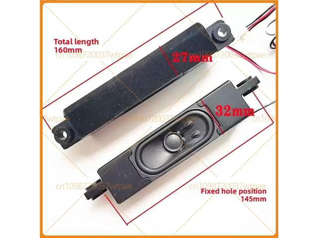 2pcs For Haier TV Speaker 6Ohm 8Ohm Compatible LE43AL88U31 LE39B3300W LE42B310N
