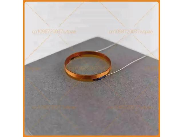 5pcs For 24.8mm Single Layer Tweeter Voice Coil No Diaphragm Speaker Coil Replacement Parts