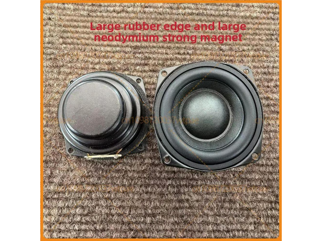 For Danish 2 Inch 52mm Neodymium Magnet Full Range Speaker Large Surround DIY Bluetooth Audio Replacement Parts
