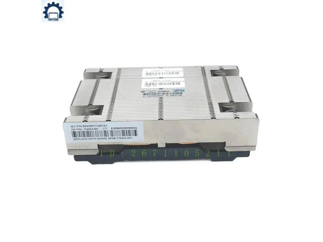 734042-001 734043-001 775403-001 For DL360 G9 Gen9 Server Heatsink 100% Tested