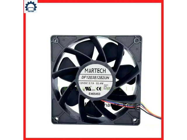FORCooling Cooler Fan 4-Wire for MARTECH DF1203812B2UN 12038 12CM 12V 2.7A S7 S9 120x120x38mm