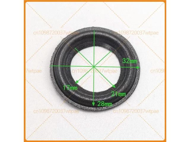 8pcs For 1 Inch Speaker Foam Surround OD 32mm Replacement Edge Repair Parts For Laptop Luminous Bluetooth Speakers