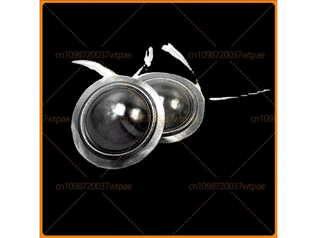 2pcs For Swans 25.5mm Crystal Dome Tweeter Diaphragm Voice Coil Extended Lead Replacement Speaker Parts