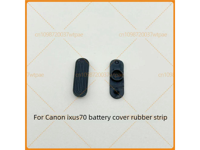 1pcs for IXUS70 IXY10 SD1000 Black Cover Bottom Rubber Plug Strip Camera Repair Parts
