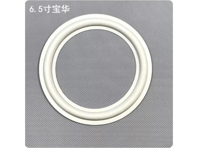 2pcs Gray Rubber Woofer Surround 6.5 Inch Speaker Replacement Edge for Harman for B & W 603 Bass Repair Accessories