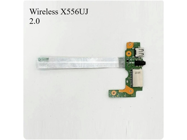 X556UJ 2.0 Laptop USB Audio SD IO Board With Flex Cable for A556U K556U F556U VM591U FL5900U