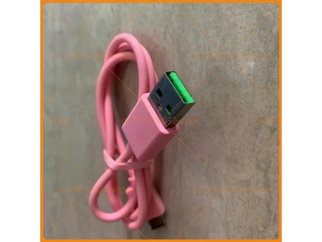 For Kraken Kitty V2 BT Pink Crystal Bluetooth Headset Charging Data Cable