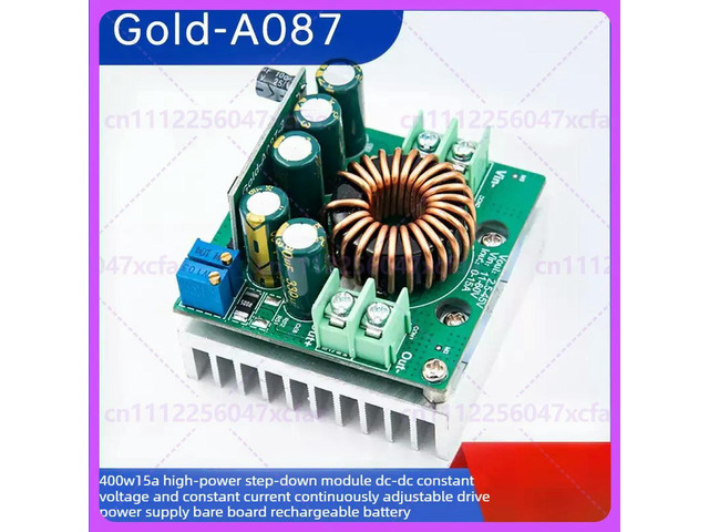For DC-DC Step Down Power Module 10V-60V to 0-45V 15A 400W Constant Voltage Current Converter
