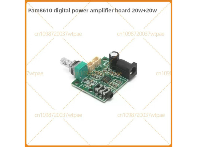 2PCS For PAM8610 Digital Amplifier Board 20W+20W Speaker Audio Module
