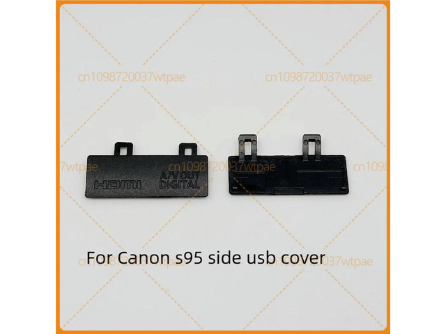 1PCS for S95 USB HDMI Port Side Cover Rubber Plug Strip Camera Repair Parts Need Shell Disassembly Installation