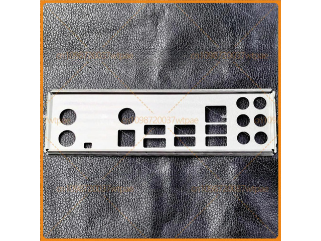 for Diamond P55T36 Custom StainlessSteel Motherboard I/O Shield