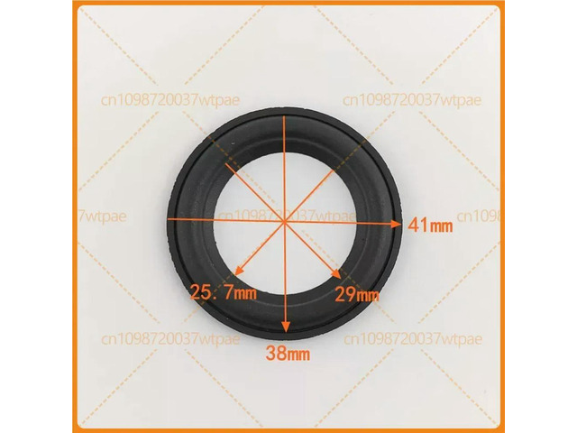 10pcs For Tmall Genie X1 1.5 Inch Speaker Rubber Surround OD 41mm Laptop Glow Speaker Repair Replacement Edge