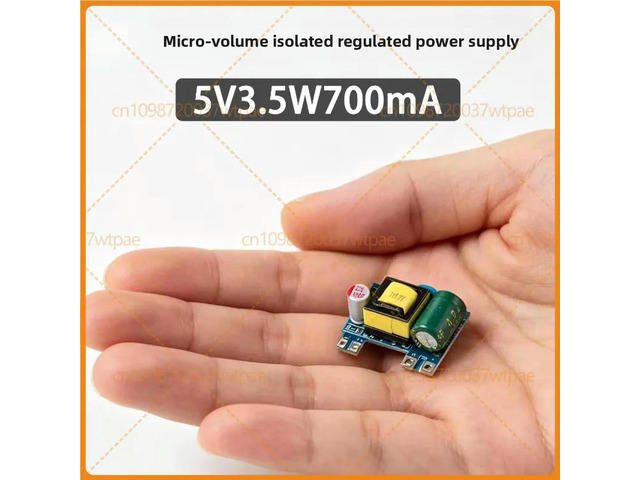 10pcs For 220V AC To 5V DC Isolated Switching Power Supply Module, 3.5W 700mA Mini Size AC-DC Step Down Stabilized Power Board