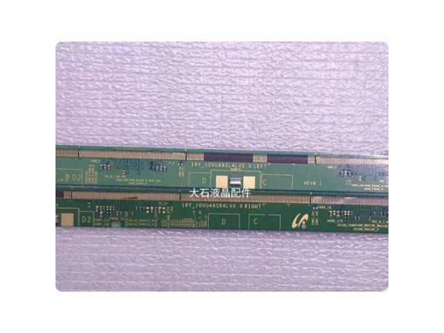 For Pair Side Board 16Y-10VU49SL4LV0.0 16Y_10VU49SR4LV0.0 Tested TV Screen Repair Parts