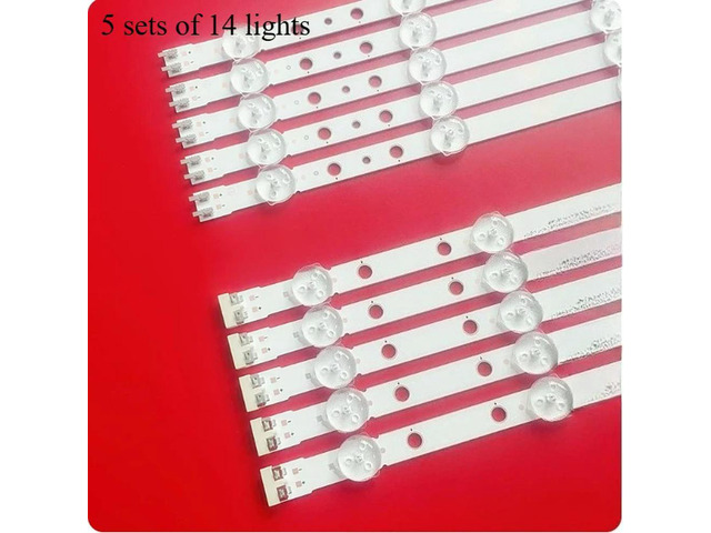 5 sets of 14 lights BN96-39055A TV LED Backlight Strip 2013SVS55_3228N1_B2 D3GE-550SMA-R1/R0 for