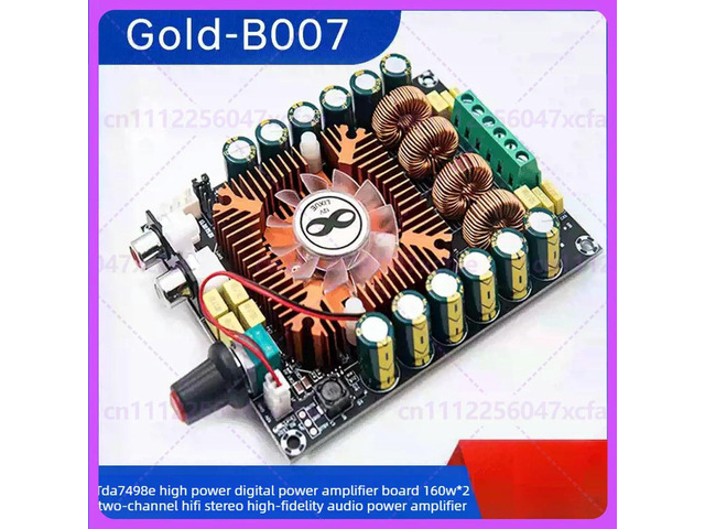 For TDA7498E 2.0 Channel Amplifier Board 160W*2 BTL Stereo Audio Module