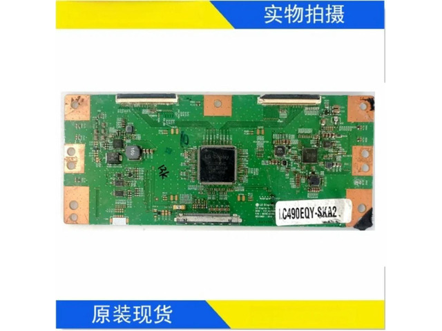 2pcs 6870C-0726A V17_43/49UHD T-Con Board Replacement TV Logic Board for UHD TV Panel LC490EQY-SKA2