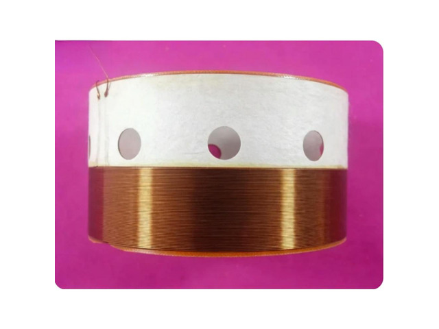 Round Wire Inner Outer Wound Woofer Voice Coil Repair Parts for RCF MB12N351 8 Ohm Stage Speaker Replacement Coil