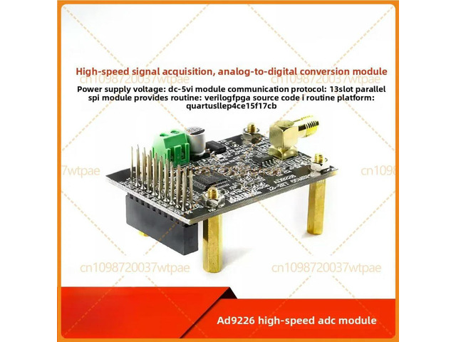 For AD9226 ADC AnalogtoDigital Conversion Module, 65MSPS Highspeed Data Acquisition