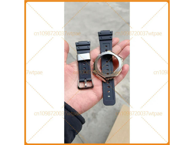 For Casio G-Shock l Bezel Case Resin Strap Mod Kit Custom Replacement Set Fit GA2100 GA2110 Series Watches