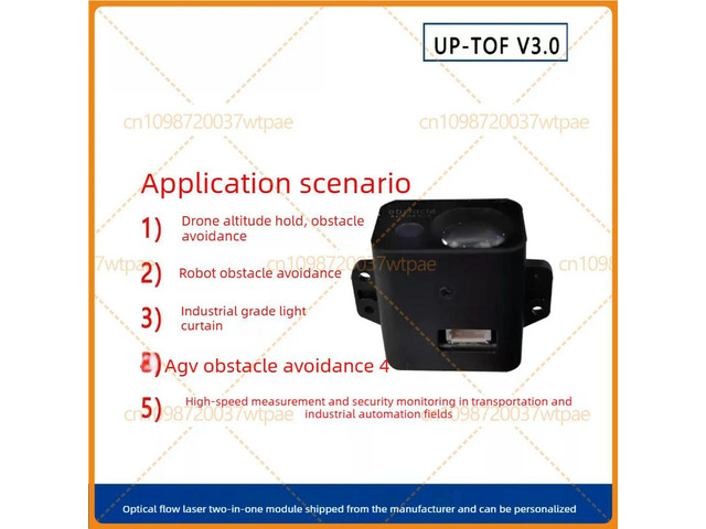 For TOF Sensor Radar Module, UART Serial Port, Optical Flow Laser Ranging, 20m Distance For Obstacle Avoidance
