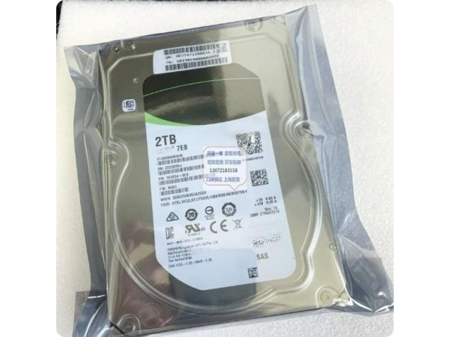 For ST2000NM0045 EXOS 2TB 12G SAS 3.5 Inch Server Hard Drive Replacement Parts